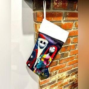 The Nightmare Before Christmas-Jack and Sally Christmas Stocking